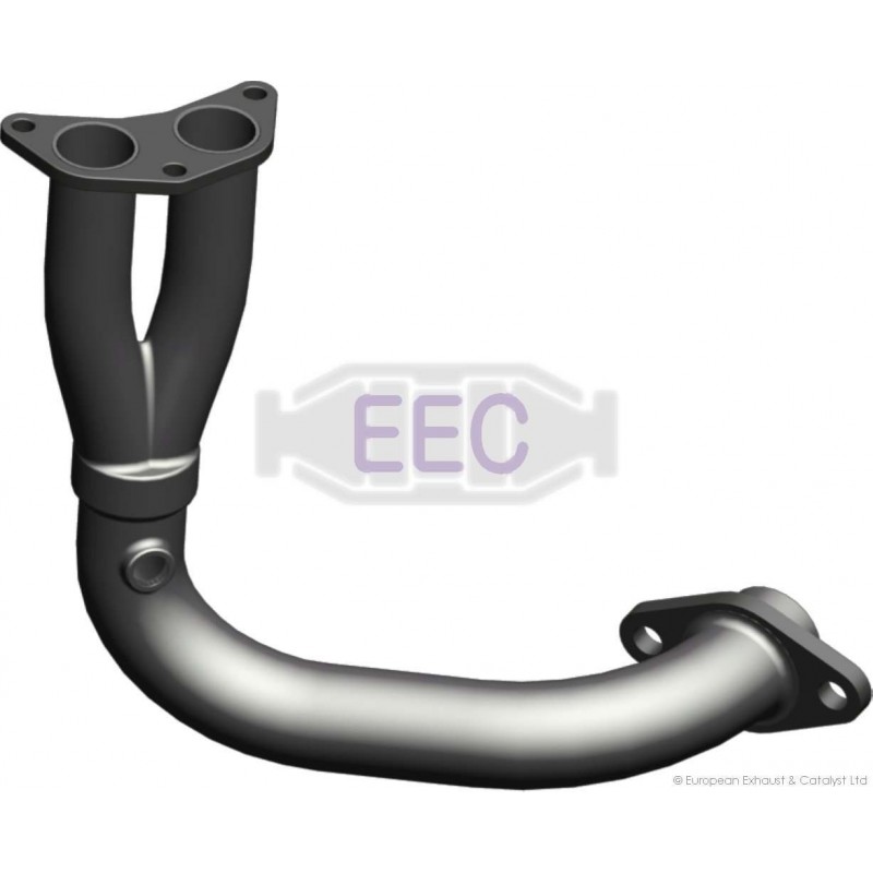 Tuyau D'échappement FERROZ Pour Ford Fiesta V 5 MK5 1.6 TDCI 2005-2008 - Silencieux Complet Avec Kit De Montage - 5