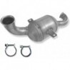 Catalyseur pour Peugeot 206 1.6HDi DV6TED4 4/04-3/07