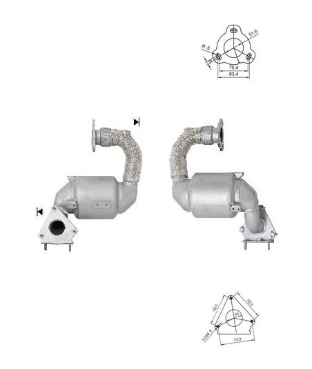 Catalyseurs pour véhicules diesel CD63226