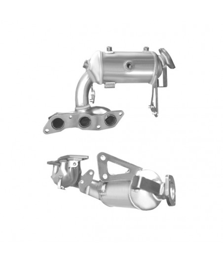 Catalyseur pour SMART FORTWO 1.0 (451.480) 12v Cabrio (moteur : M132.910 - N° de chassis K348050 et suivants)
