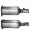 Filtre à particules (FAP) pour CITROEN C5 2.2 Mk.1 HDi (moteur : 4HX (moteur : DW12TED4))