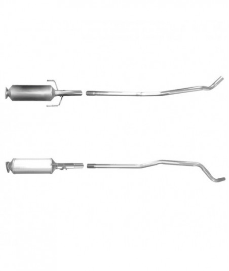 Filtre à particules (FAP) pour OPEL CORSA 1.3 CDTi (moteur : Z13DT)