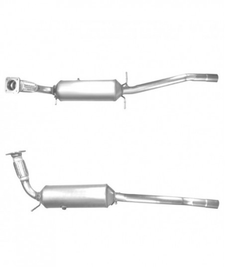 Filtre à particules (FAP) pour FORD TRANSIT 2.2 TDCi (moteur : SRFA - SRFB - SRFC - SRFD - SRFE - pour véhicules avec FAP)