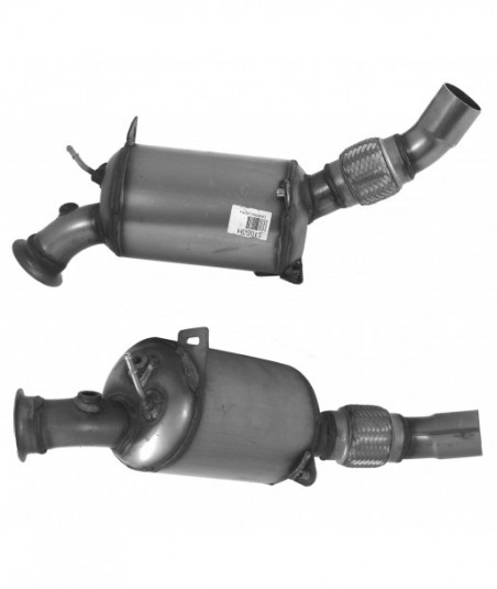 Filtre à particules (FAP) pour BMW 118d 2.0 E88 Turbo Diesel (moteur : N47 - EU4)