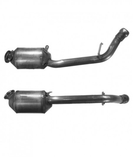 Filtre à particules (FAP) pour MERCEDES ML420 4.0 W164 (moteur : OM 629.912) CDi (coté gauche)