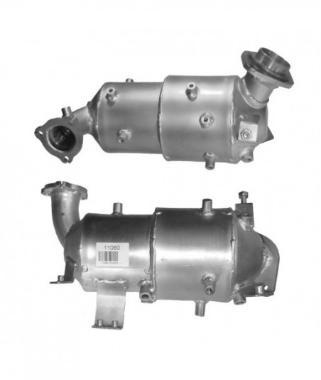 Filtre à particules (FAP) pour TOYOTA RAV4 2.2 D4-D 4WD (moteur : 2AD-FHV - catalyseur et FAP combinés)