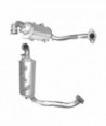 Filtre à particules (FAP) pour FORD FOCUS 1.6 Mk.2 TDCi (moteur : G8DA/B/E/F - version sans additif - Euro 4)