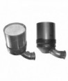 Filtre à particules (FAP) pour PEUGEOT 407 1.6 HDi (moteur : 9HZ (moteur : DV6TED4) - FAP seul)