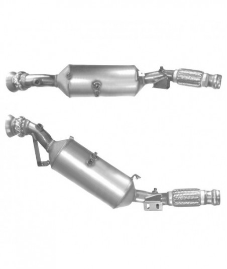 Filtre à particules (FAP) pour MERCEDES SPRINTER 2.1 (906) 313 CDi (moteur : OM651 - catalyseur et FAP combinés)