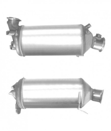 Filtre à particules (FAP) pour VOLKSWAGEN TRANSPORTER 1.9 TDi (moteur : BRS)
