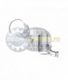 Filtre à particules (FAP) pour PEUGEOT 206 PLUS 1.4 HDi (moteur : 8HR (moteur : DV4C) - FAP seul)