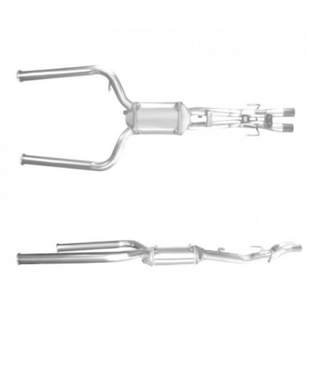 Filtre à particules (FAP) pour JAGUAR XJ 2.7 Turbo Diesel (moteur : AJD - FAP seul)