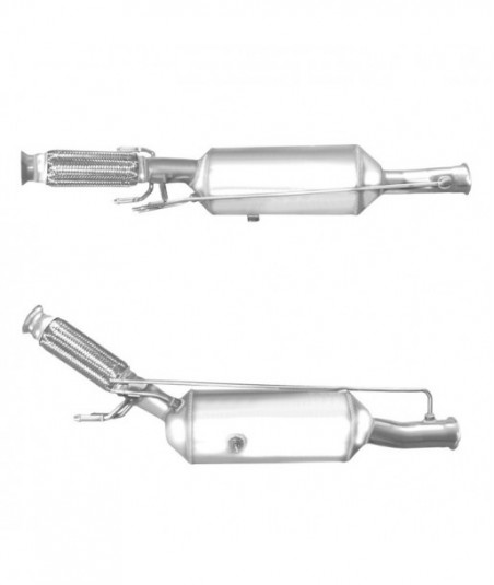 Filtre à particules (FAP) pour PEUGEOT 5008 2.0 HDi (moteur : RHH (moteur : DW10CTED4) - catalyseur et FAP combinés)