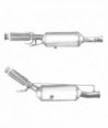 Filtre à particules (FAP) pour PEUGEOT 5008 2.0 HDi (moteur : RHH (moteur : DW10CTED4) - catalyseur et FAP combinés)