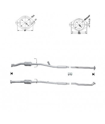 Catalyseurs pour véhicules essence CB99418