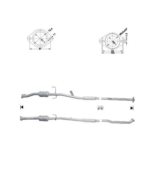 Catalyseurs pour véhicules essence CB99418