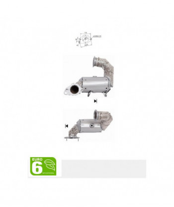 Catalyseurs pour véhicules essence pour RENAULT MEGANE 1.6