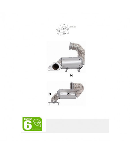 Catalyseurs pour véhicules essence pour RENAULT MEGANE 1.6