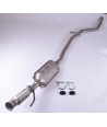 Catalyseur pour Peugeot 206 2.0 HDi Hayon 90cv 8v (véhicule Diesel) Moteur : RHY(DW10TD)