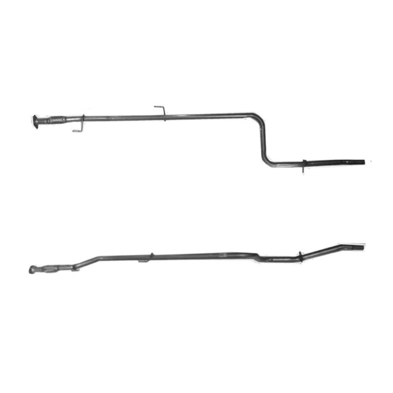 Ligne D'échappement Complète Pour FIAT DOBLO 1.9 D (63ch) 09/2000-2005 - Kit Montage + Silencieux