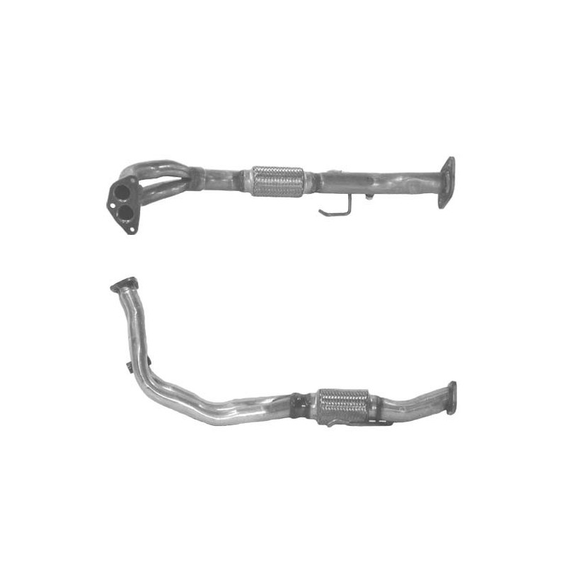 Pot D'échappement Complet Pour Fiat Punto II (188) 1.2 8V 60CH (1999 à 08/2005) - Neuf