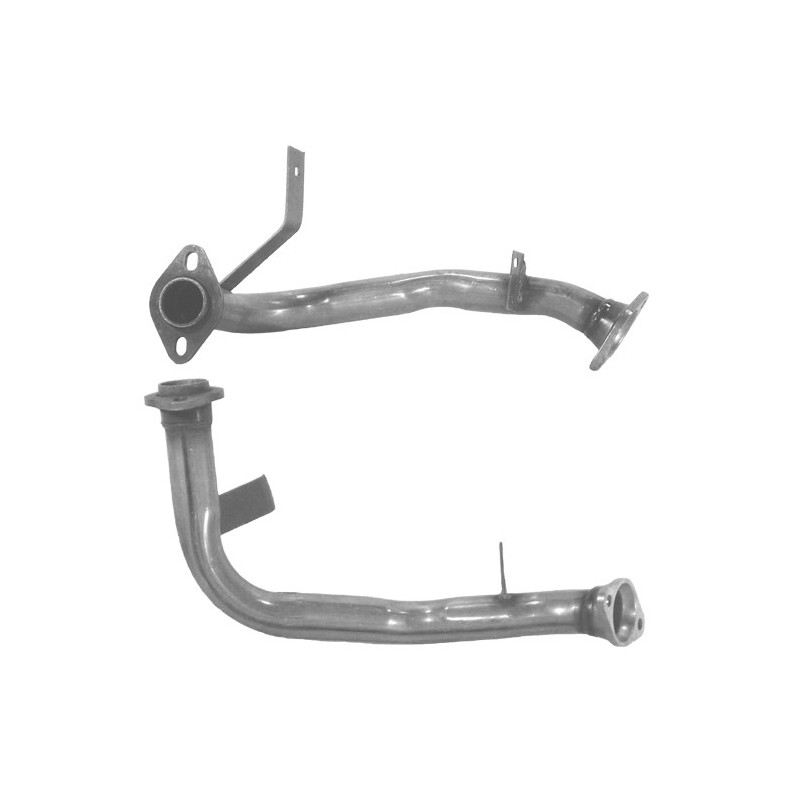 Tuyau Collecteur échappement Pour Opel Astra II 1.8 2000-2004 - Acier, Avant, Facile à Monter